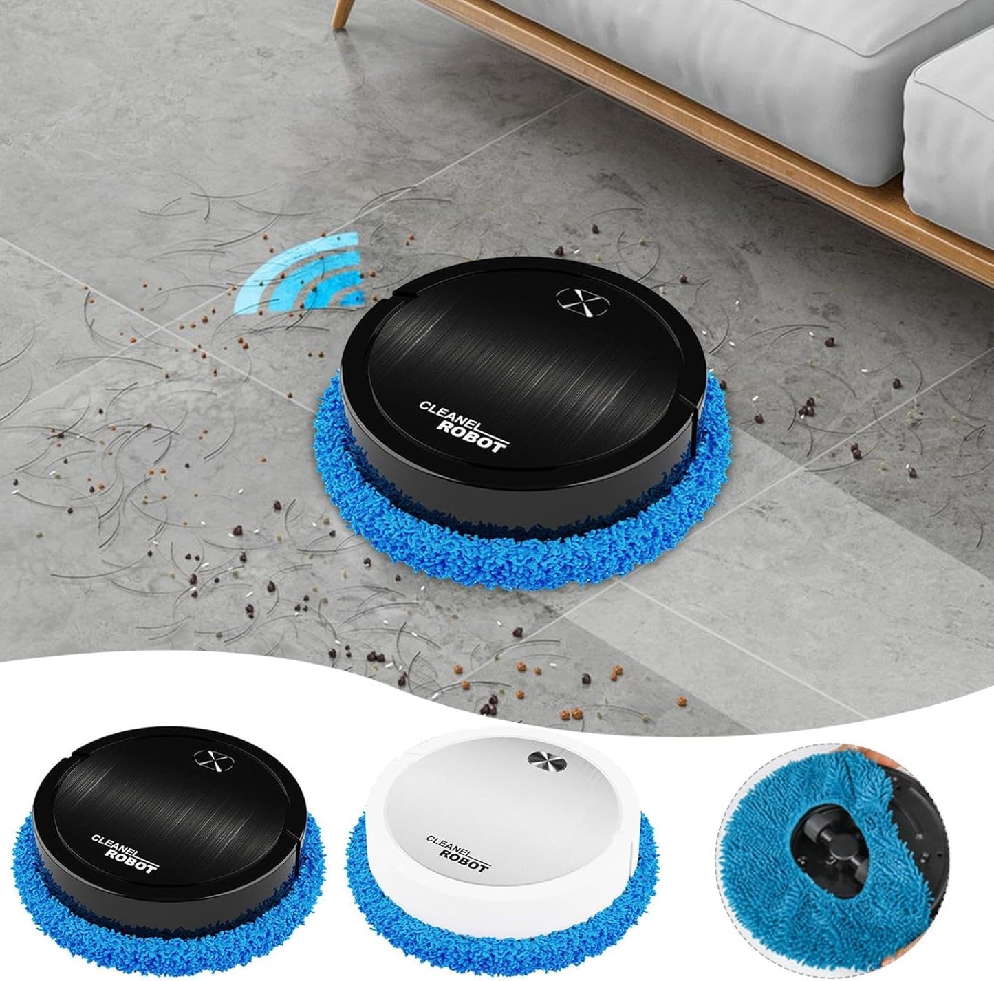 ASPIRADORA INTELIGENTE CON TRAPEADOR XM12