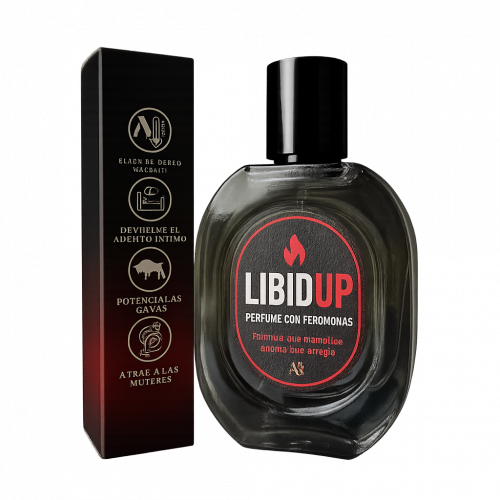 PERFUME CON FEROMONAS LIBIDUP (HOMBRE Y MUJER)